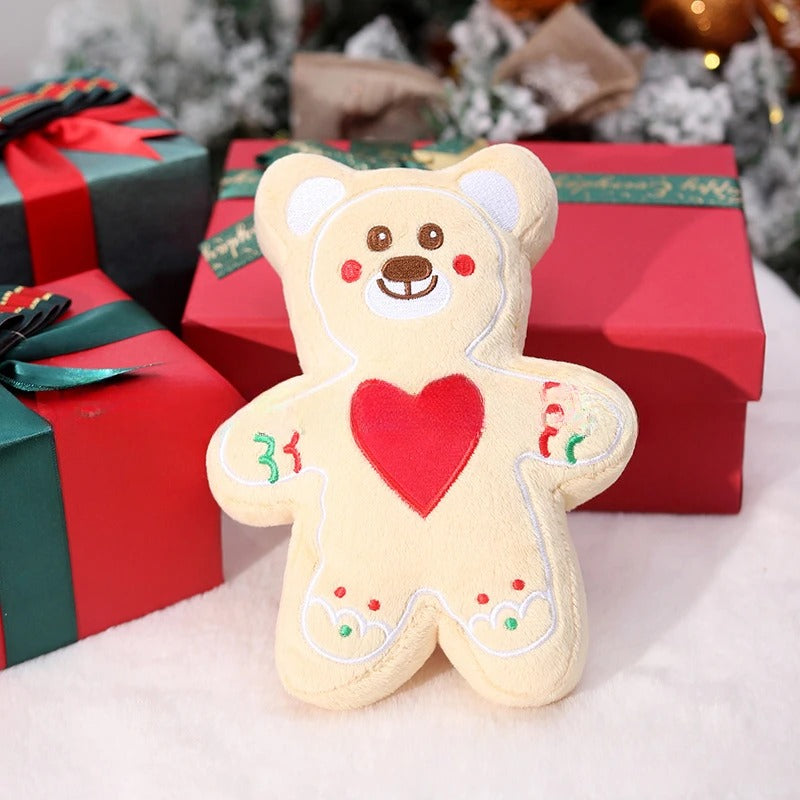 Dog plush sound toy