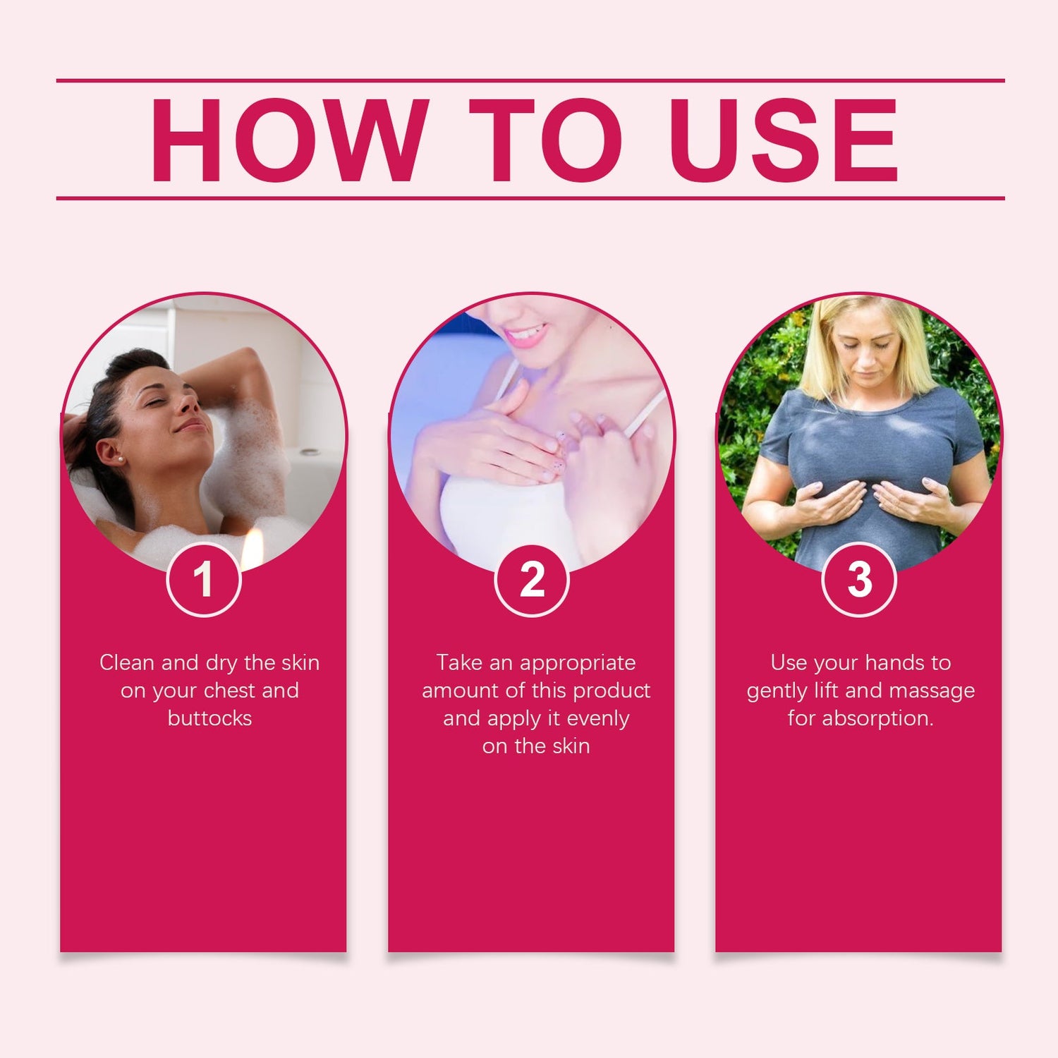 Oceaura Breast Care Cream Moisturizes Firming Chest Line Lift To Show Feminine Charm Massage Treatment Cream