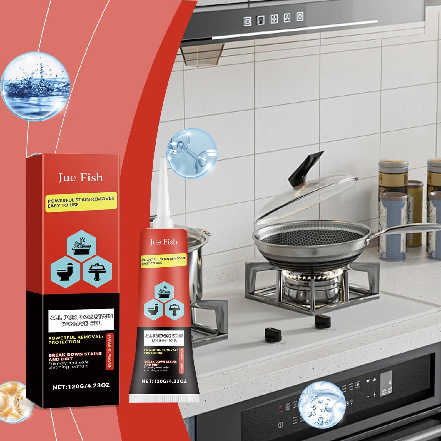 Kitchen &amp; Bathroom Stain Gel