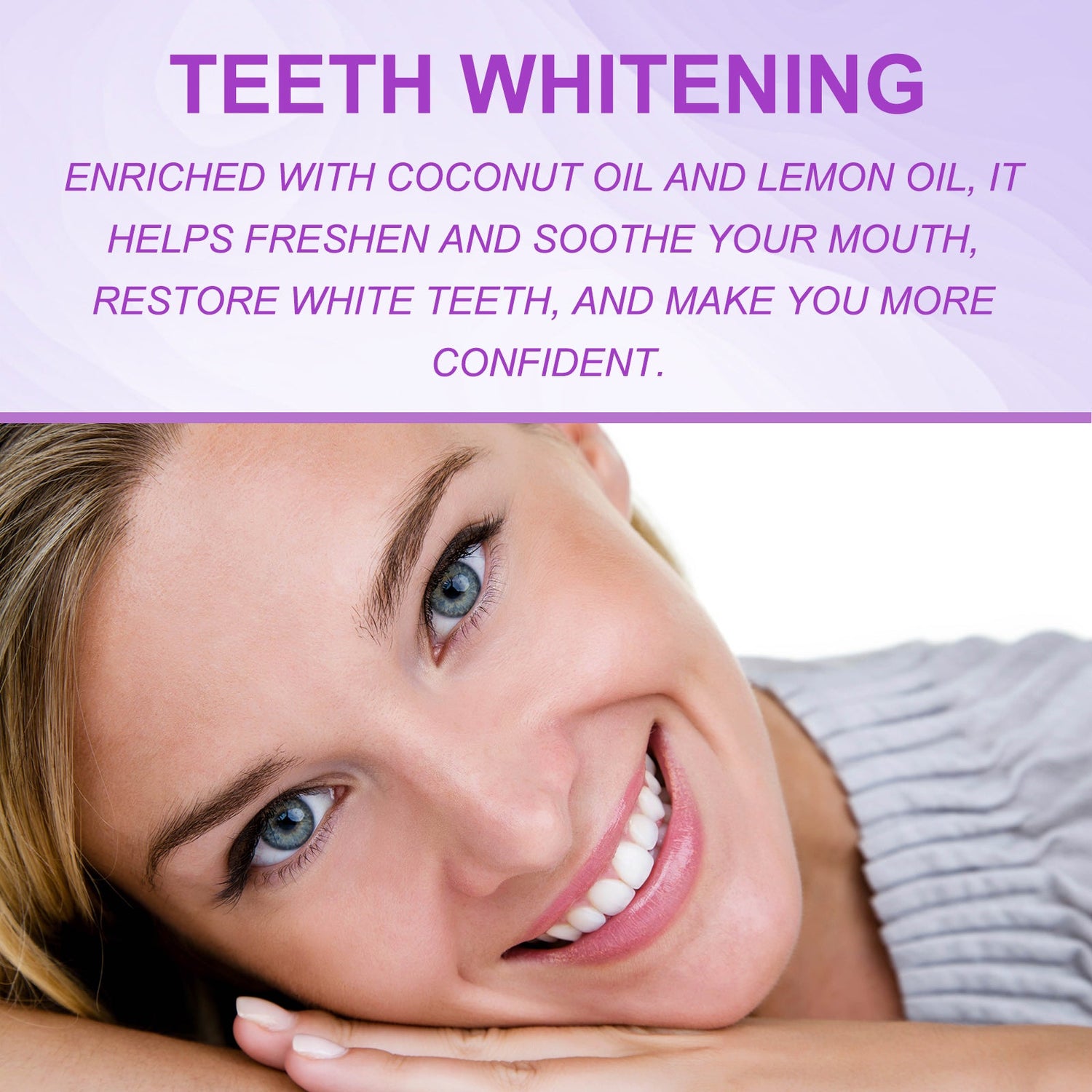 Purple Teeth Whitening Dental Strips