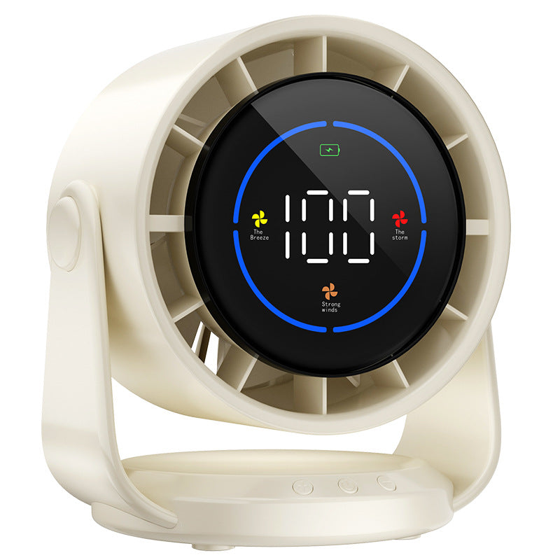 100-Speed Turbo Desktop Fan 6-Inch