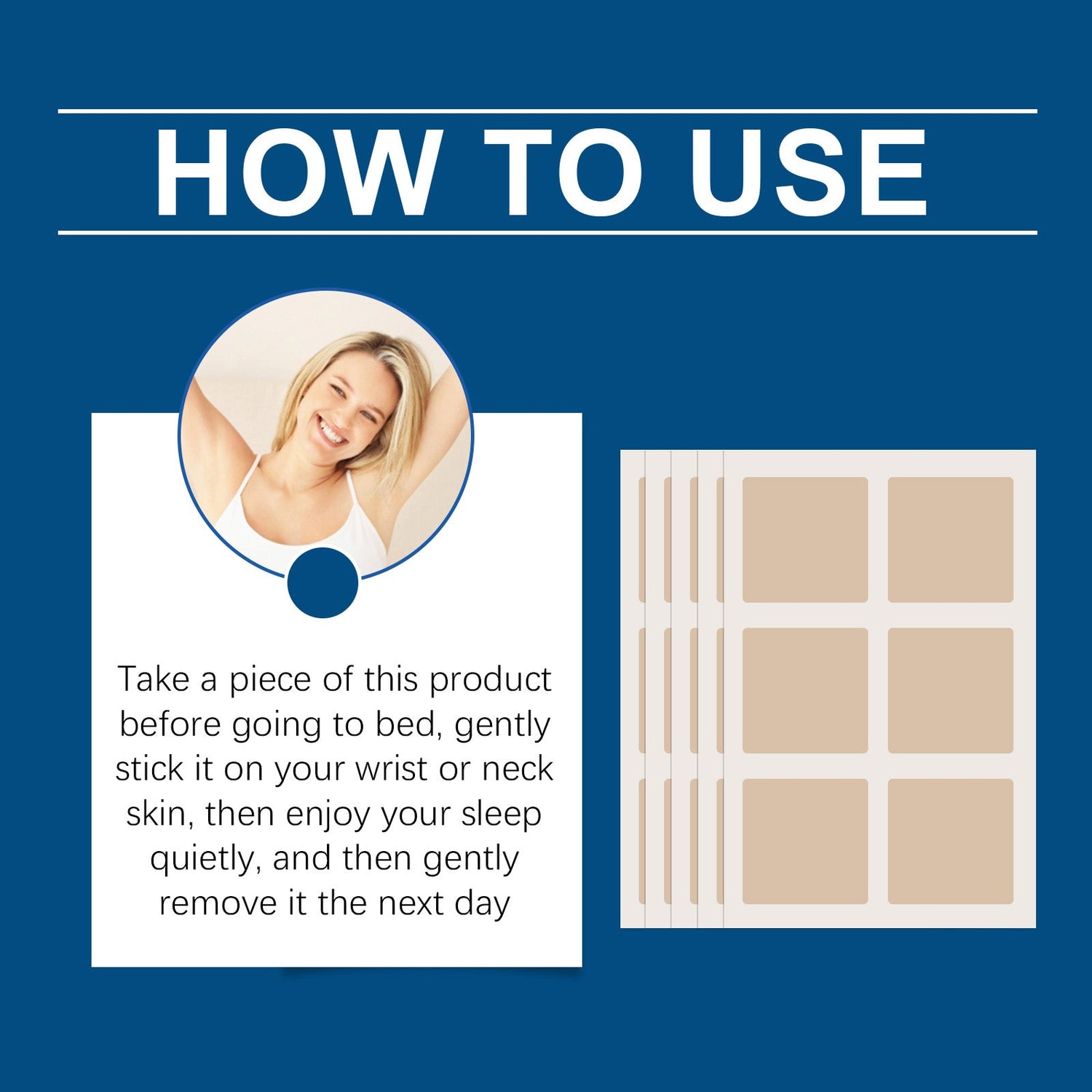 Herbal Sleep Patch For A Night&
