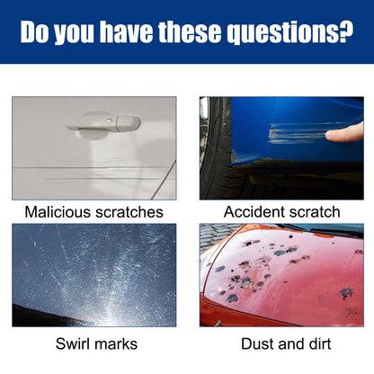 Car Scratch &amp; Swirl Remover, Car Polishing Scratch Repair Paint Curing Renovation Touch-Up Detailer