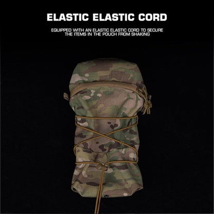 Tactical MOLLE Cylindrical Bag, 1.5L, for FCPC &amp; GP Backpacks.