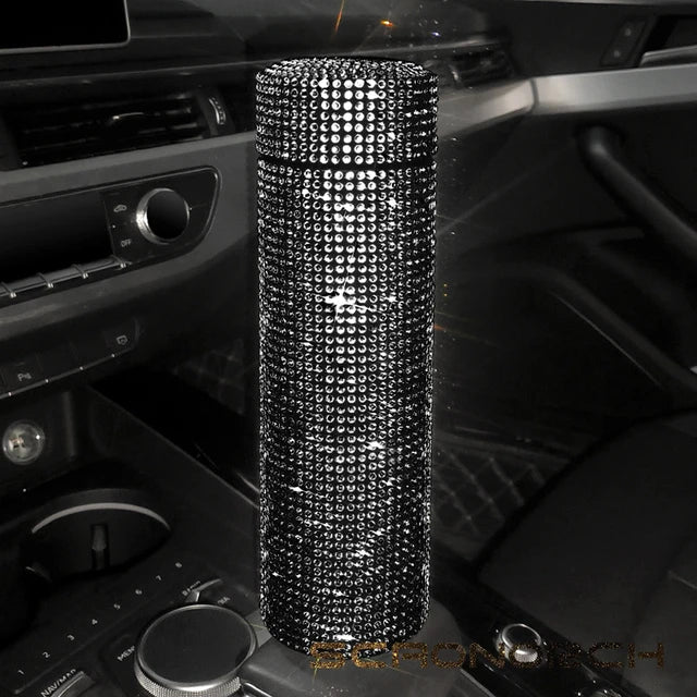 Rhinestone Insulated Travel Mug