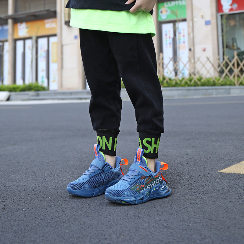Spring And Summer New Flying Woven Upper Children&