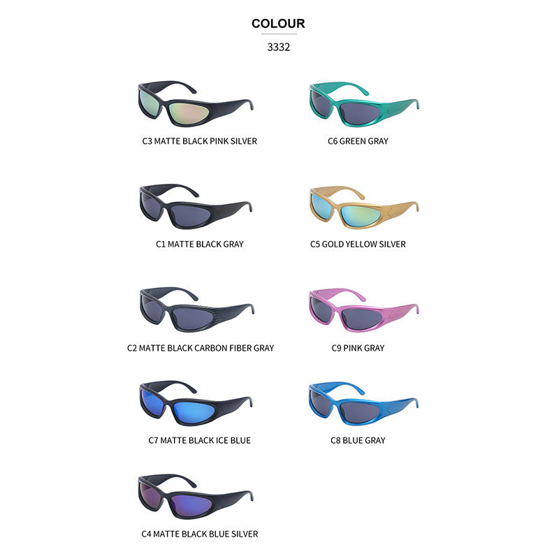 New Popular Personalized Cycling Sports Sunglasses Men&