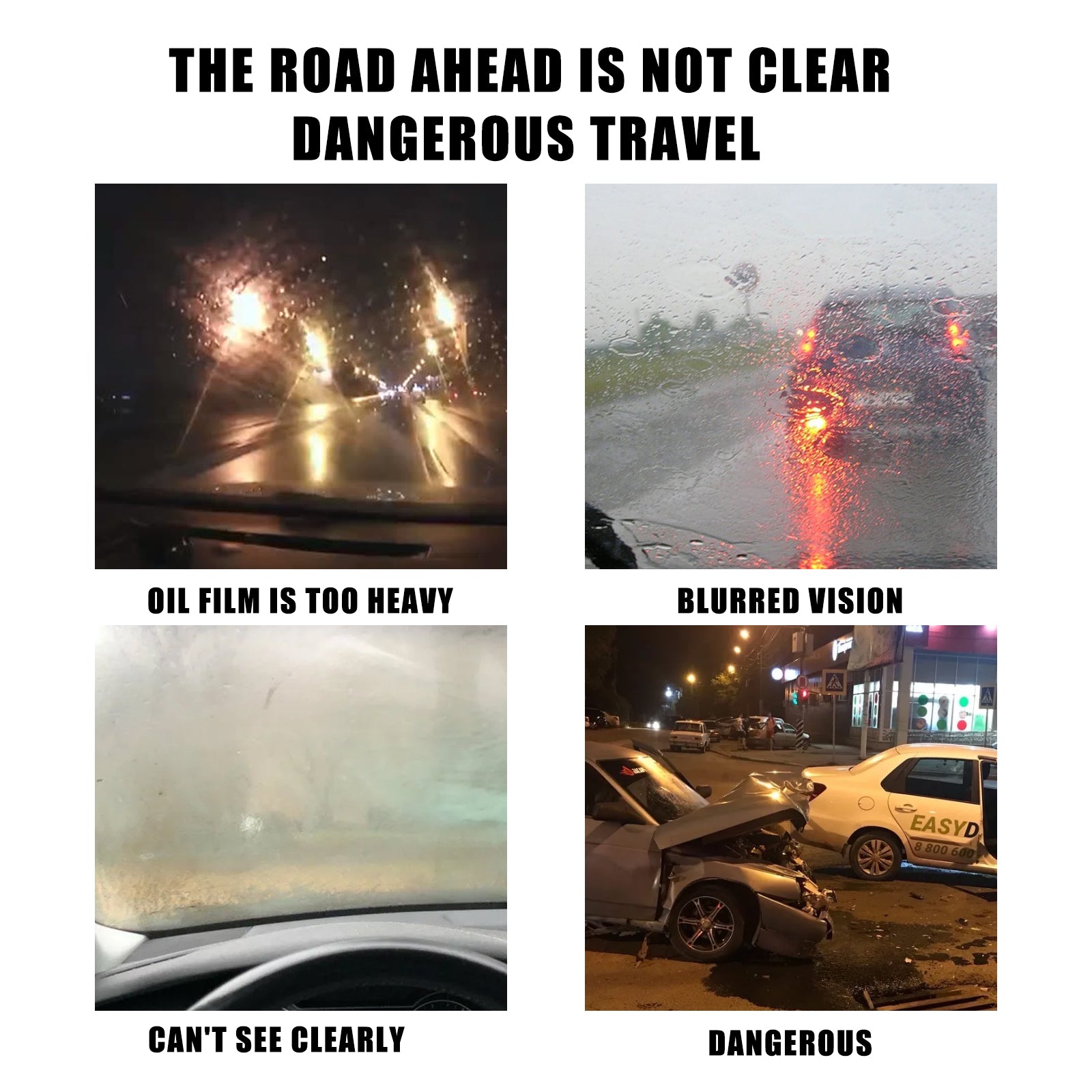 Car Windscreen Rain Mist Cleaner