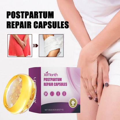 Postpartum Repair Capsules, Remove Odors And Itchiness Body Cleansing And Firming Women&