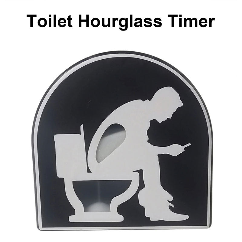 Time Out Stool Sand 5 Minute Restroom Clock Hourglass Valentine&
