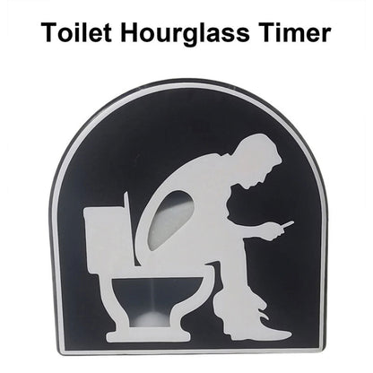 Time Out Stool Sand 5 Minute Restroom Clock Hourglass Valentine&