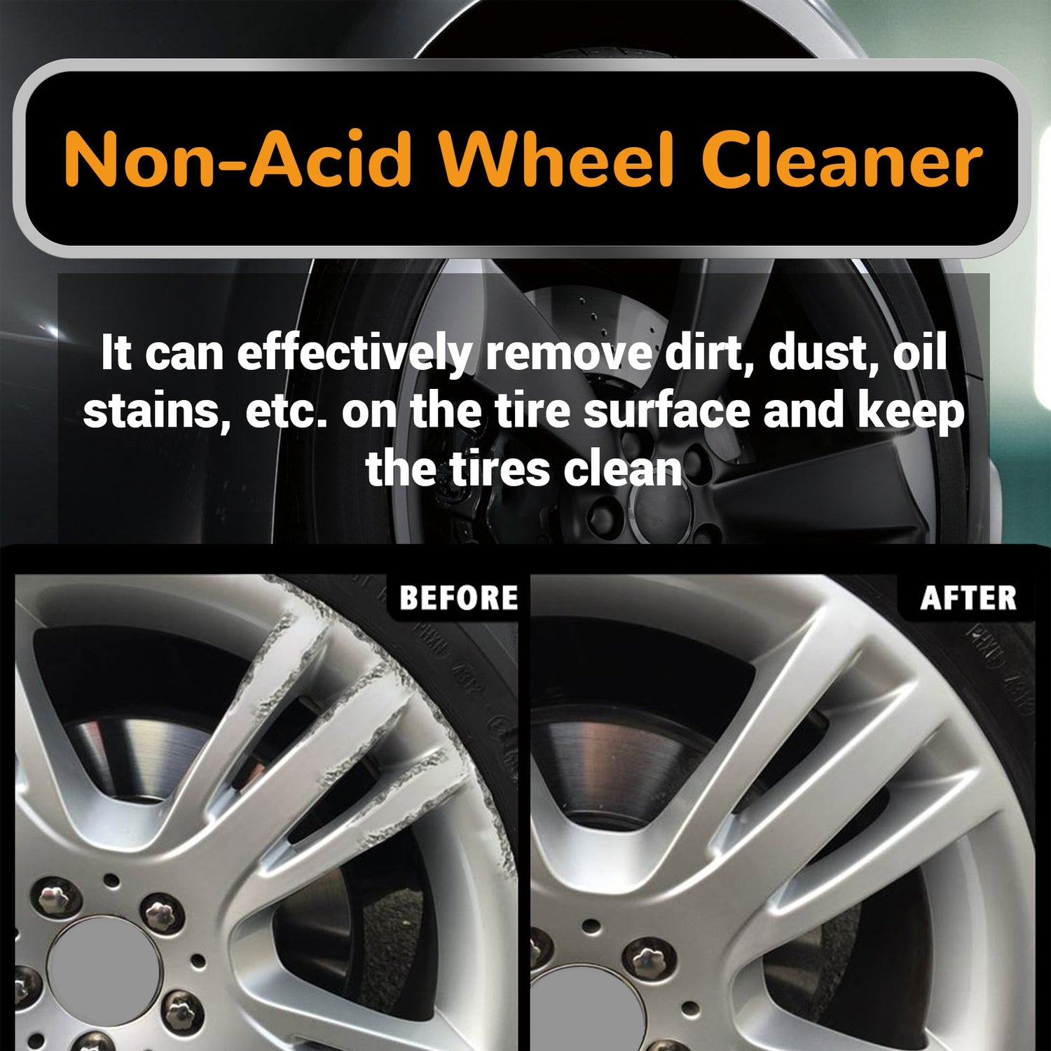 Non-Acid Wheel Hub Cleaner