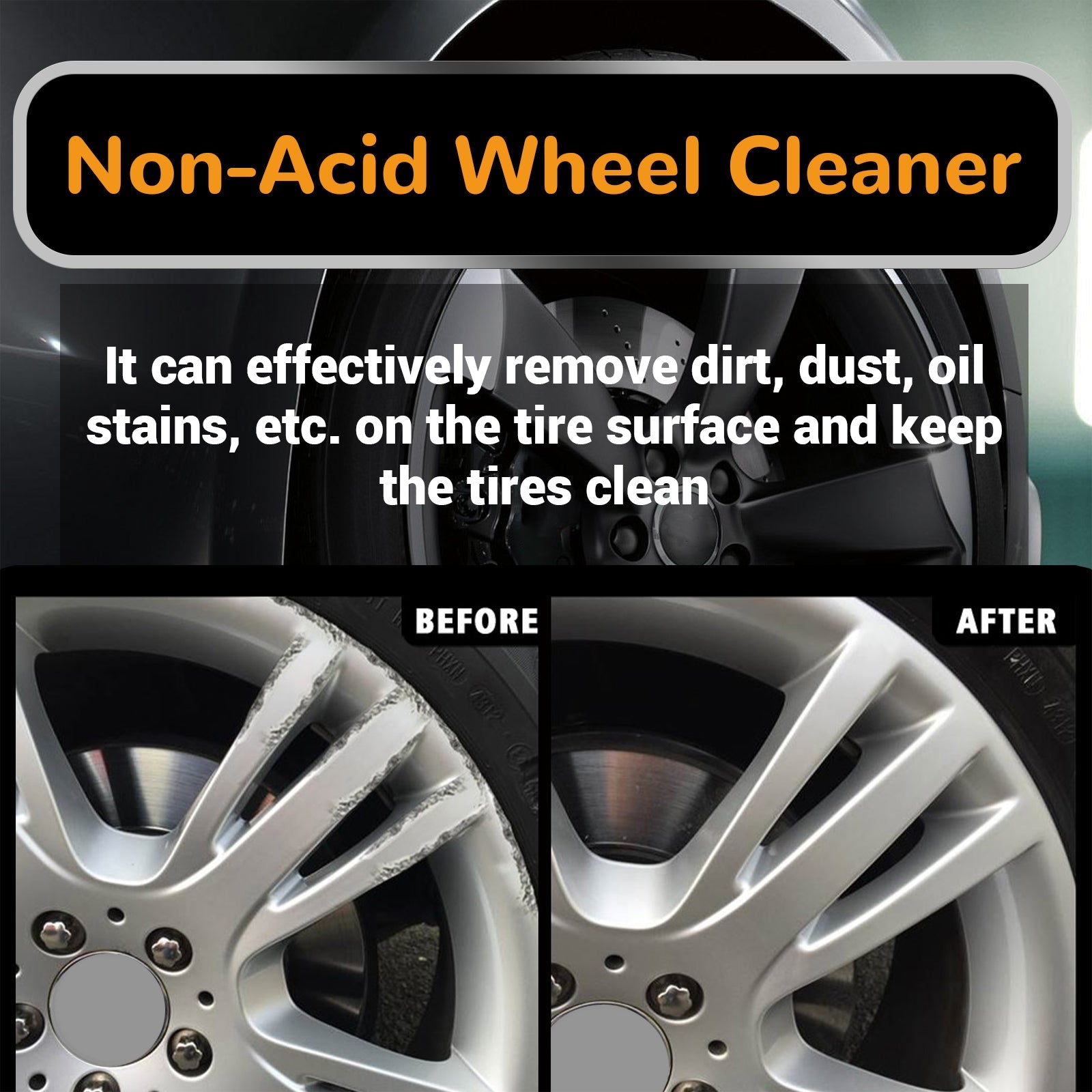 Non-Acid Wheel Hub Cleaner