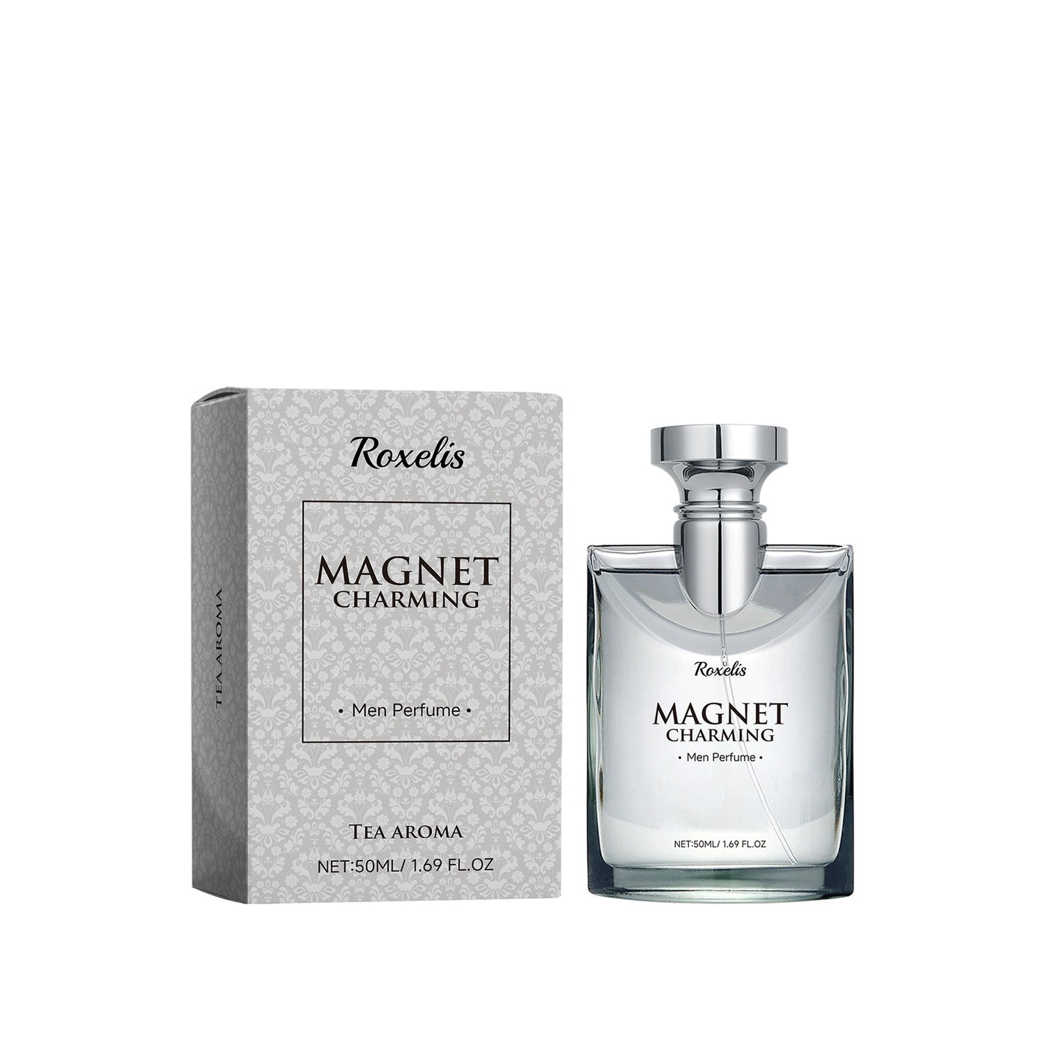 Magnet Charming Men Perfume, Tea Fragrance Natural Fresh Fragrance Release Charm Couple Dating Men Atmosphere Niche Perfume