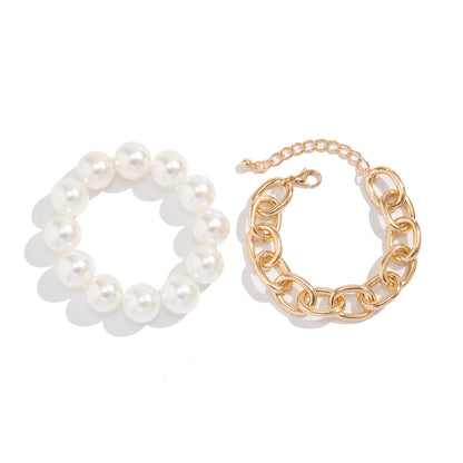 Hot selling geometric bead bracelet for women&