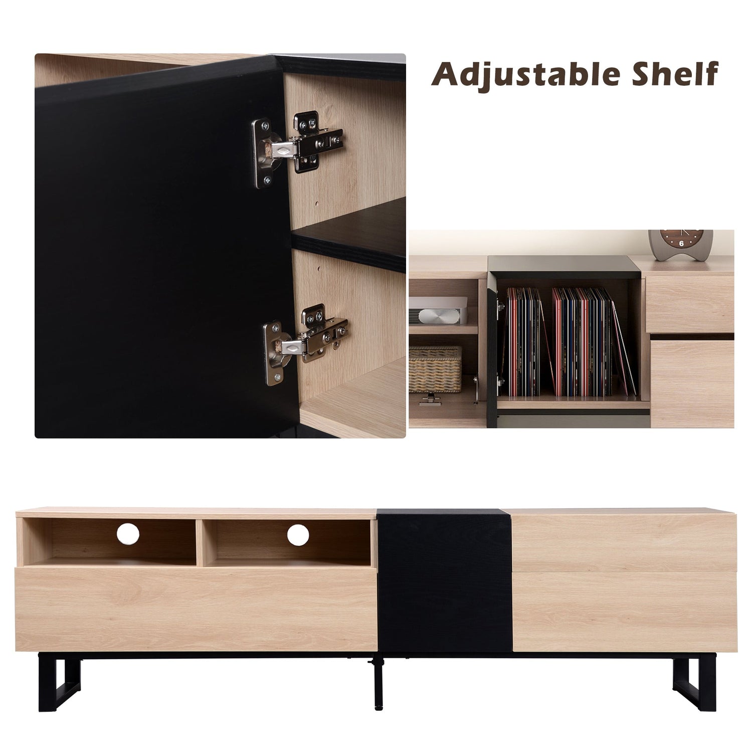 Modern TV Stand for 80&