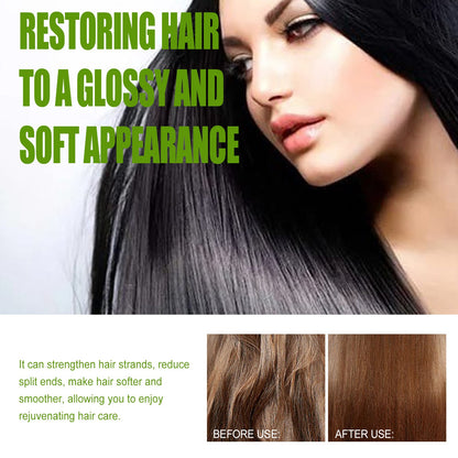 Organic Castor Oil, Moisturizing And Smoothing Hair Repair Ironing And Dyeing Damaged Dry Hair Care Essential Oil