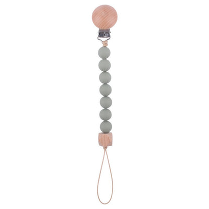 Beech Wood Pacifier Clip