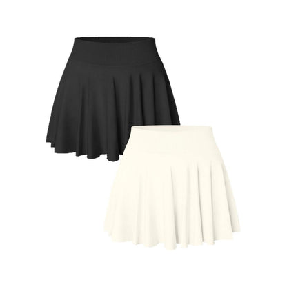 Tennis skirt elastic quick drying with pockets fitness skirt sports skirt yoga skirt
