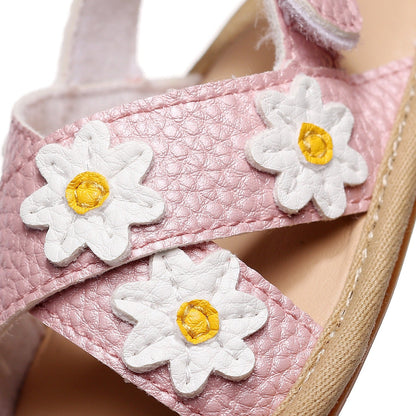 Cross strap small flower children&