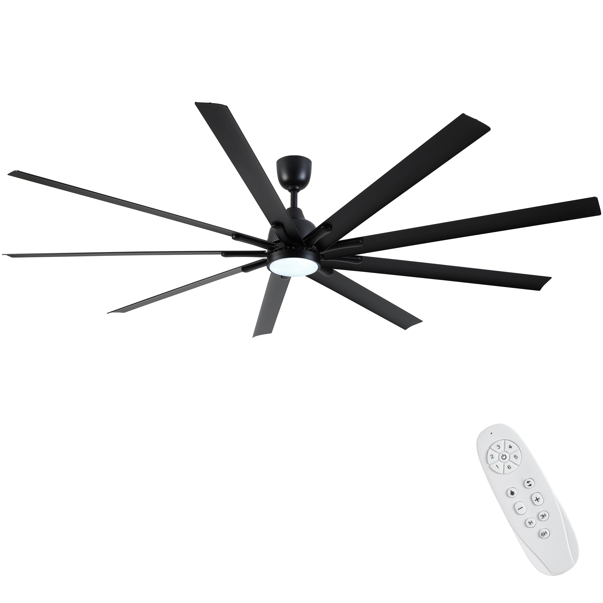84-Inch Black Ceiling Fan Remote