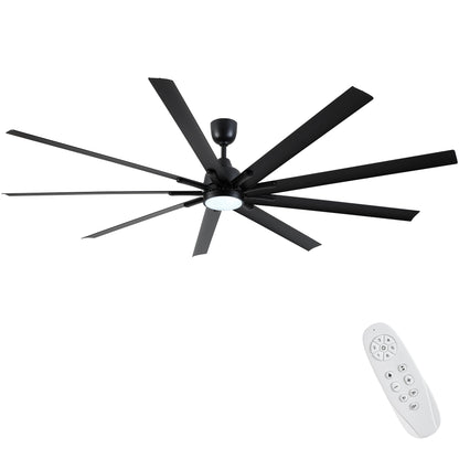 84-Inch Black Ceiling Fan Remote