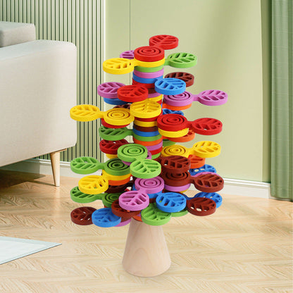 Stacking Tree Balance Building Blocks for Children&