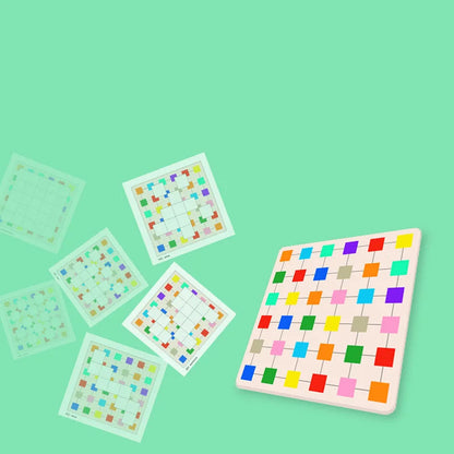 Color block capture puzzle children&