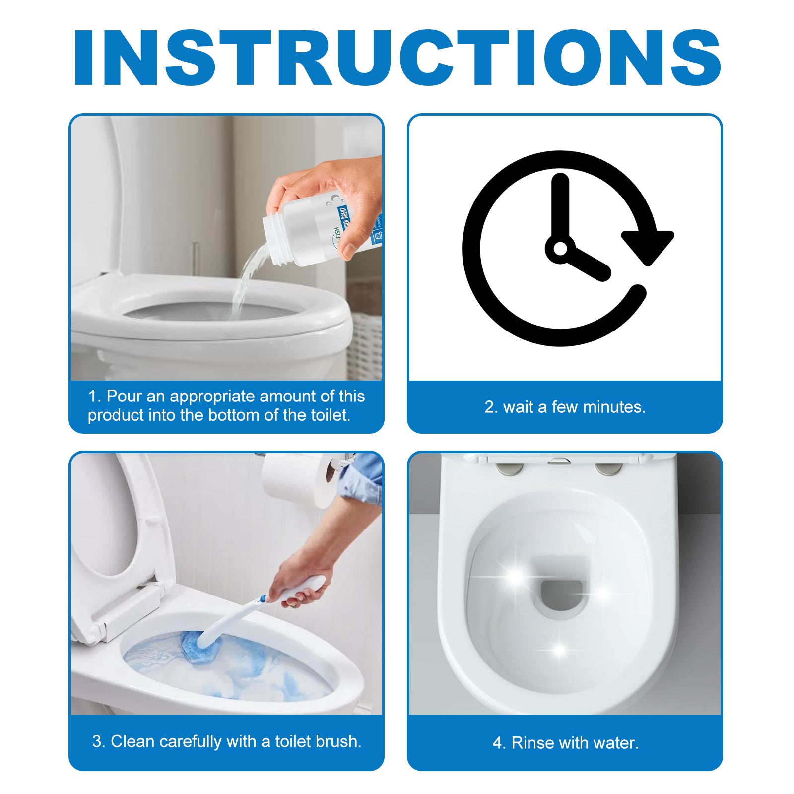 Toilet Reactive Oxygen Cleaner
