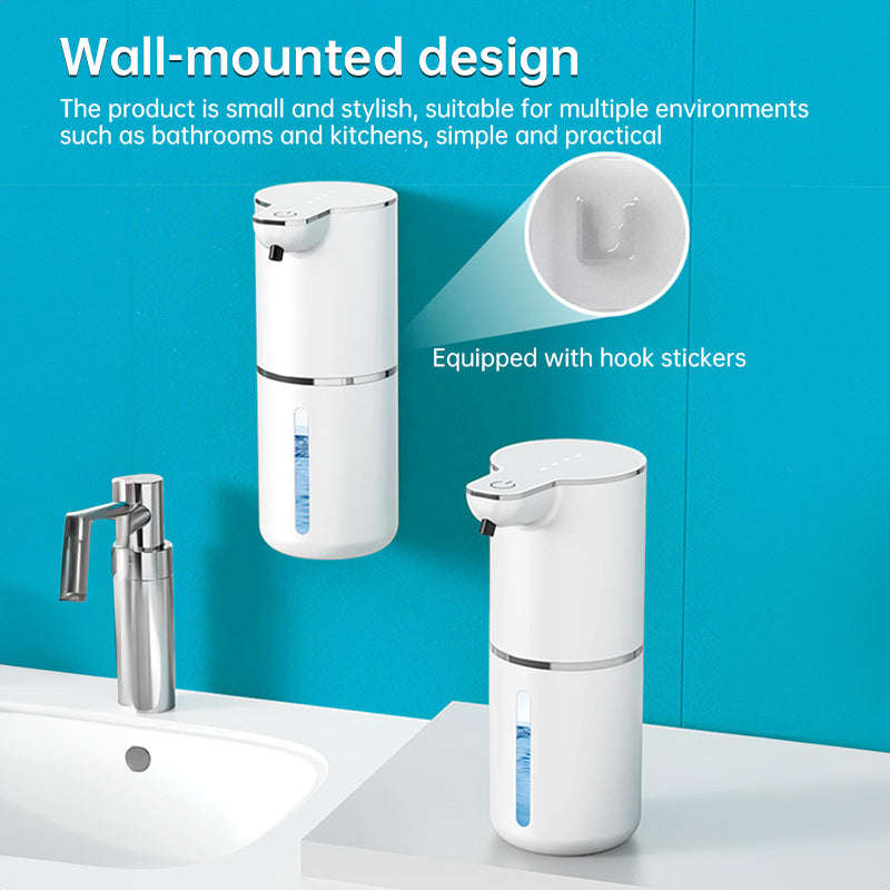 Touchless Sensor Soap Dispenser for Bathroom &amp; Kitchen. Offers Foam and Liquid Modes.