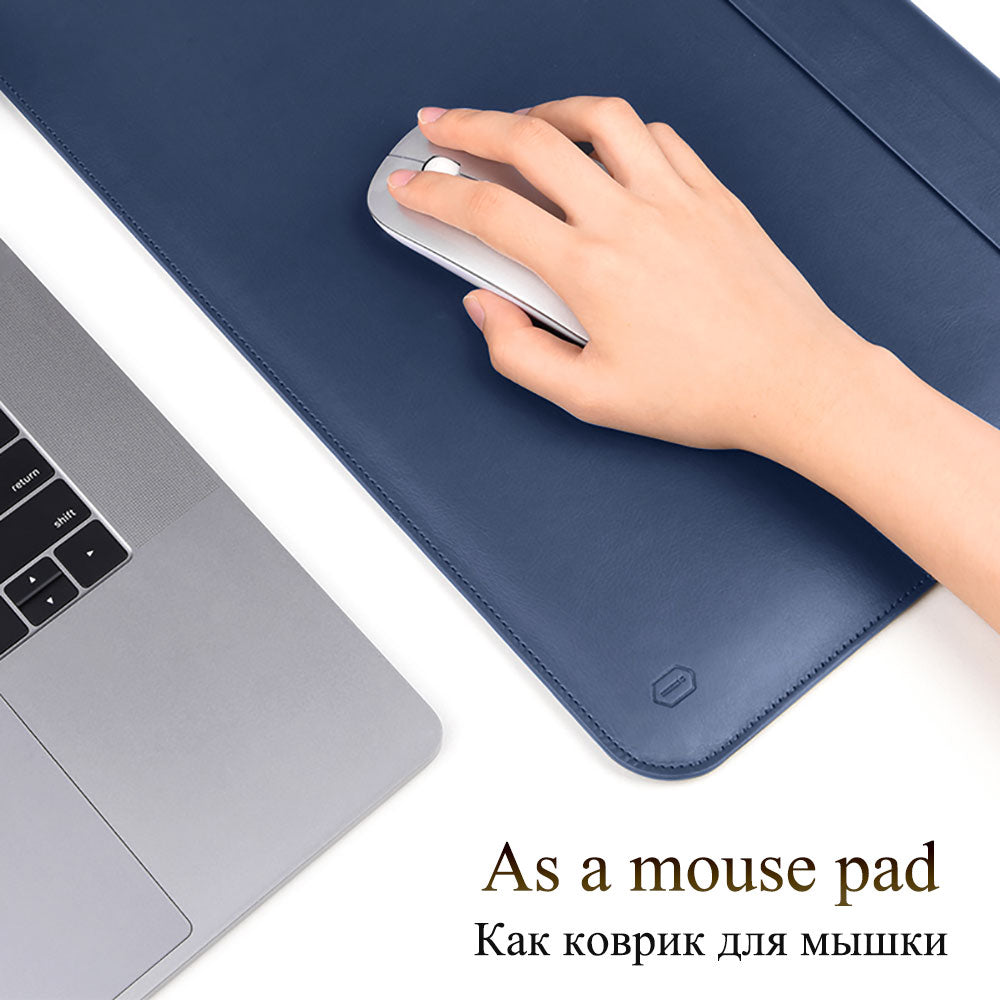 Newest Laptop Sleeve Case for MacBook Pro 13 A2338 M1 A2159 A2289 PU Leather Laptop Carry Sleeve for MacBook Pro 16 Case A2141