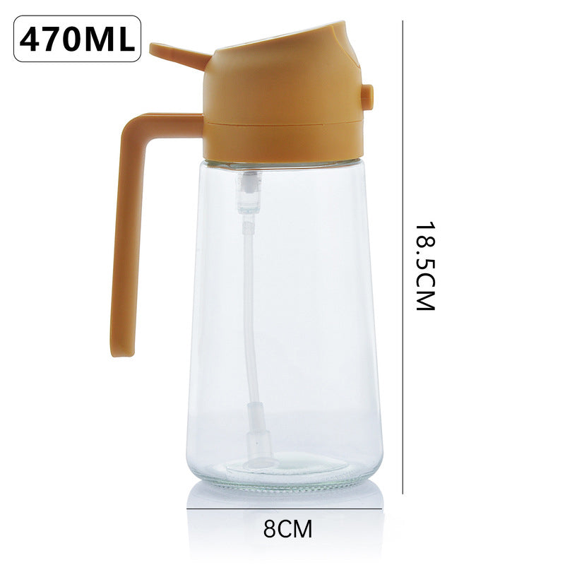 2-in-1 Kitchen Olive Oil Dispenser, Oil Sprayer, Grilling &amp; Picnic Tools