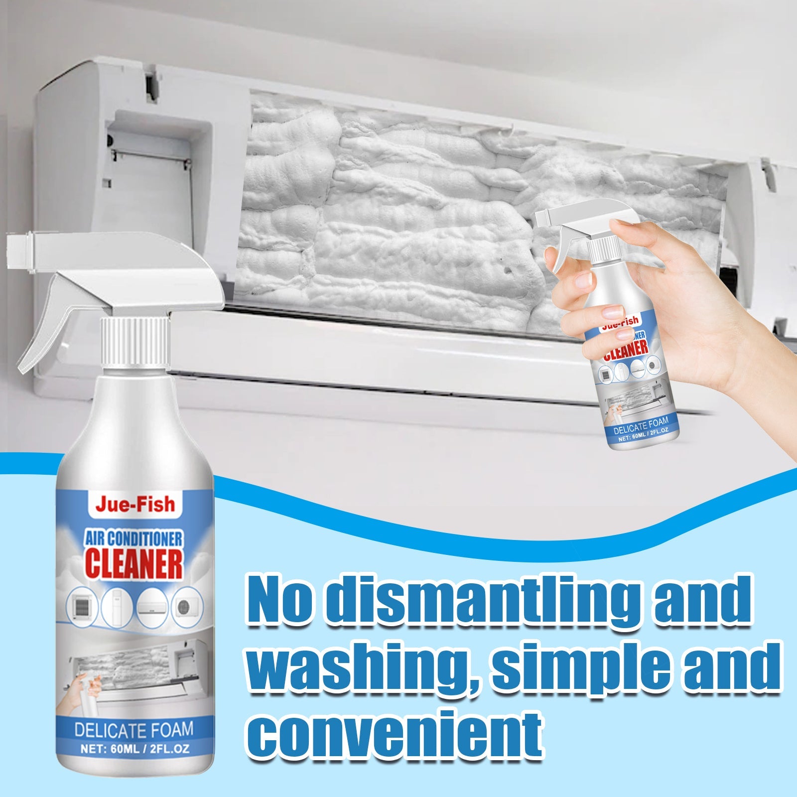 AC Foam Descaling Cleaner