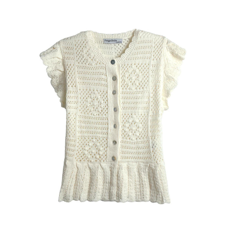 Spring New  Style Round Neck Solid Color Women&