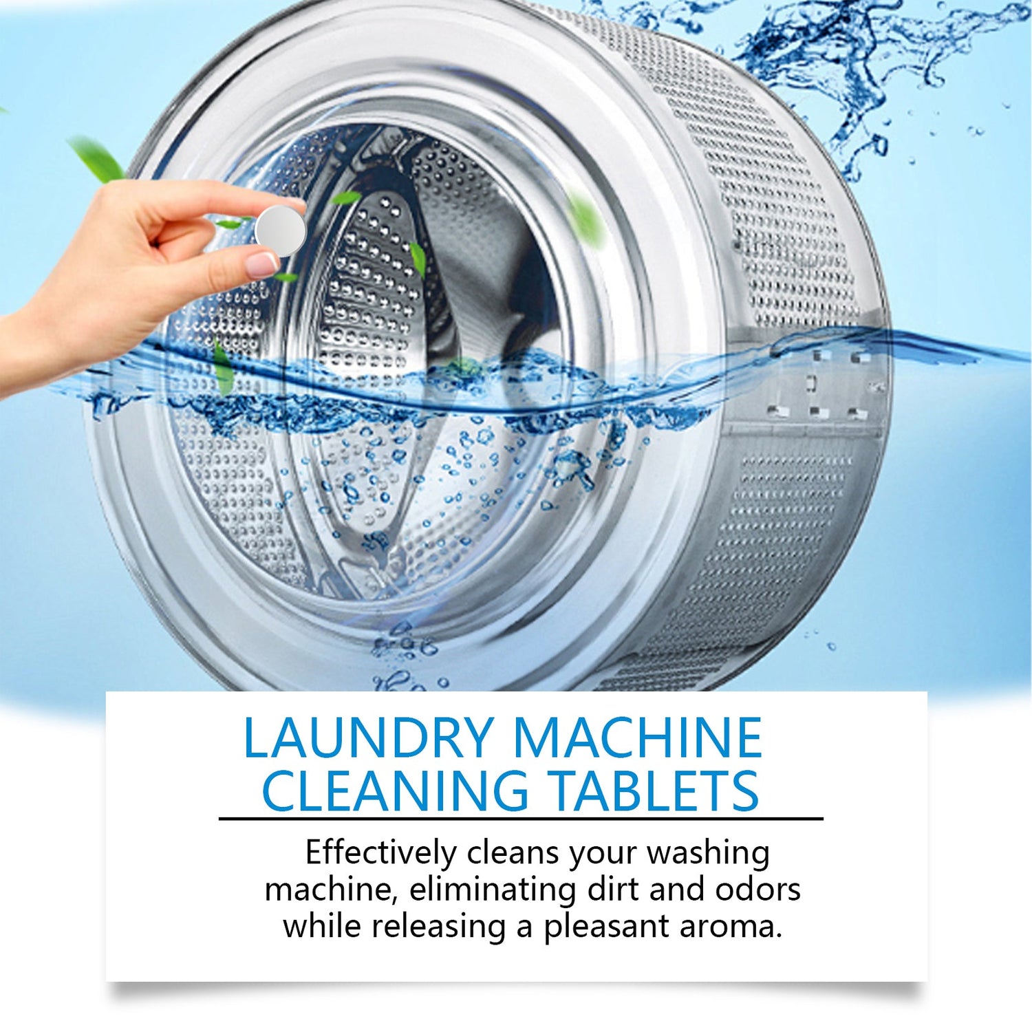 washing machine cleaning effervescent tablets, washing machine slot stains cleaning dirt cleaning odor effervescent tablets