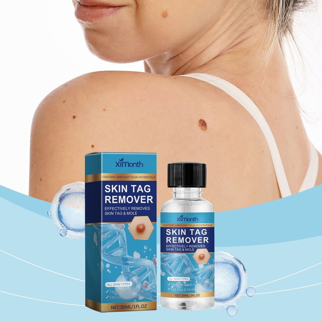 Keyu Liquid Hand And Foot Skin Especially Moles Cleansing Repair Smooth Skin Skin Label Care Liquid