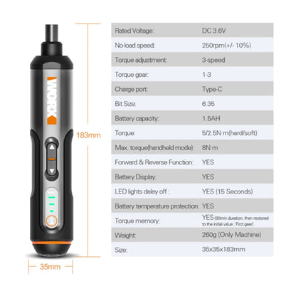 Worx Mini Electric Screwdriver
