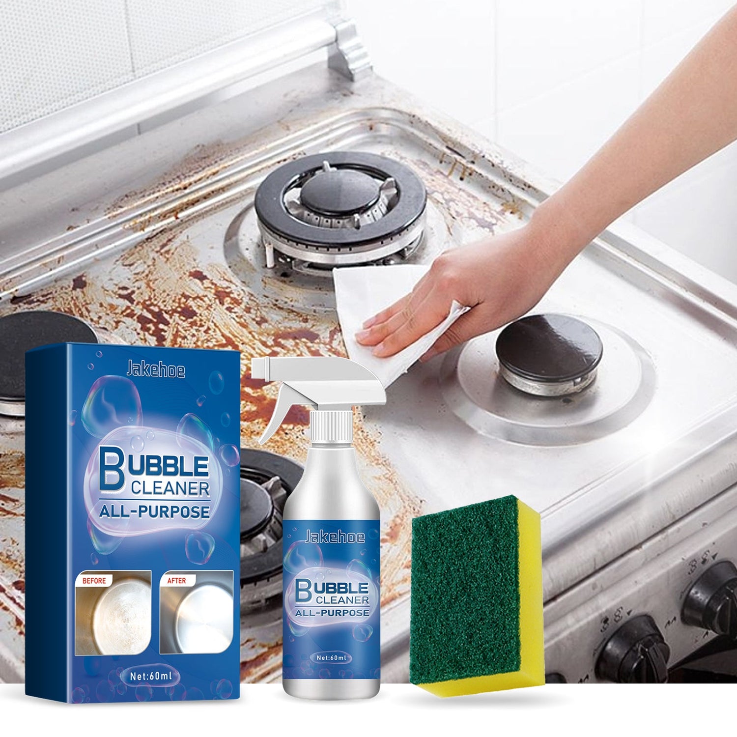 Kitchen Foam Cleaning Set