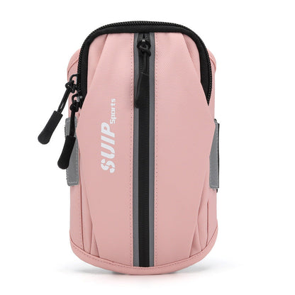 Outdoor fitness arm bag elastic men&