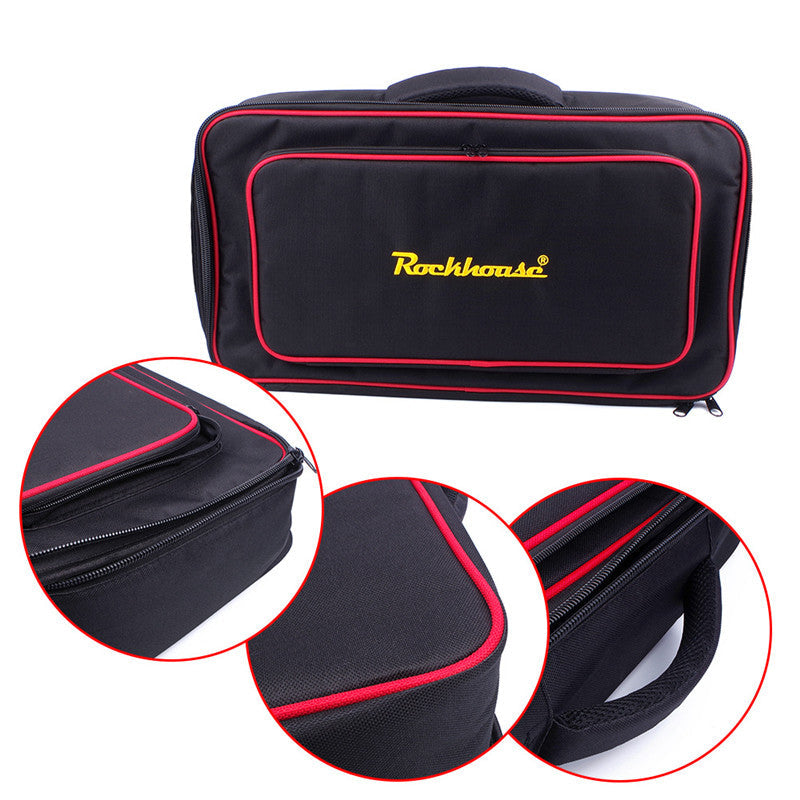 Guitar effector board effector track board hidden power supply ultra light ultra sturdy and large capacity Storage Bags Accessor