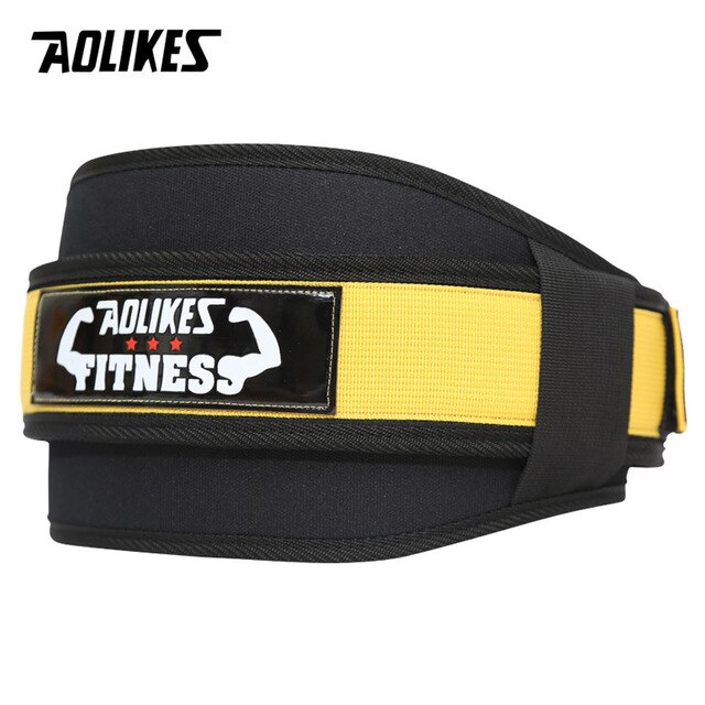 Weightlifting Squat Training Lumbar Support Band Sport Powerlifting Belt Fitness Gym Back Waist Protector For Men Woman&