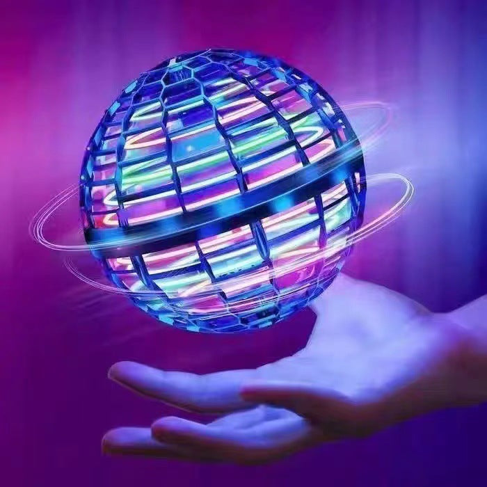 UFO intelligent sensing spinning ball magic flying ball floating ball fingertip glowing magic ball children&