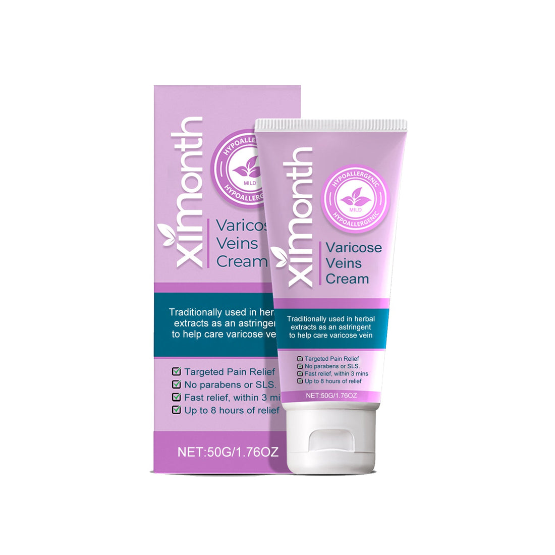 Vein Repair Cream Relieves Leg Swelling Earthworm Leg Varicose Massage Vein Body Care Cream
