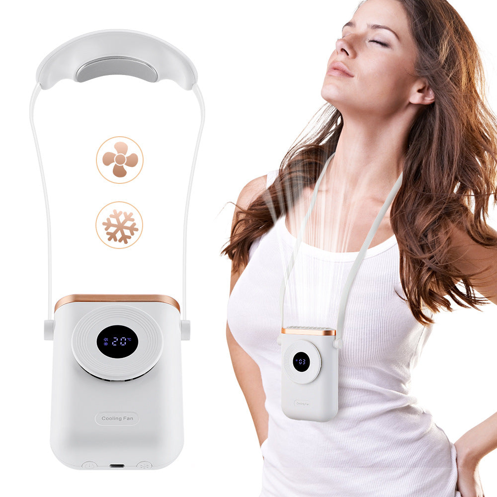 Neck Hanging Bladeless Fan