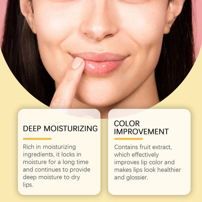 Propolis Lip Mask, Fade Lip Lines, Anti-Crack Lip Balm Moisturizing Lip Care Lip Mask