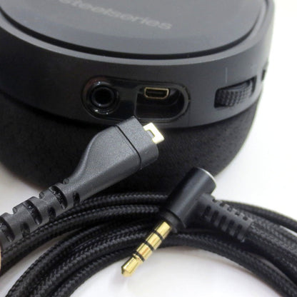 Suitable for Celery Ice Arctis 3 5 7 Pro Mini Needle USB Braided Earphone Cable