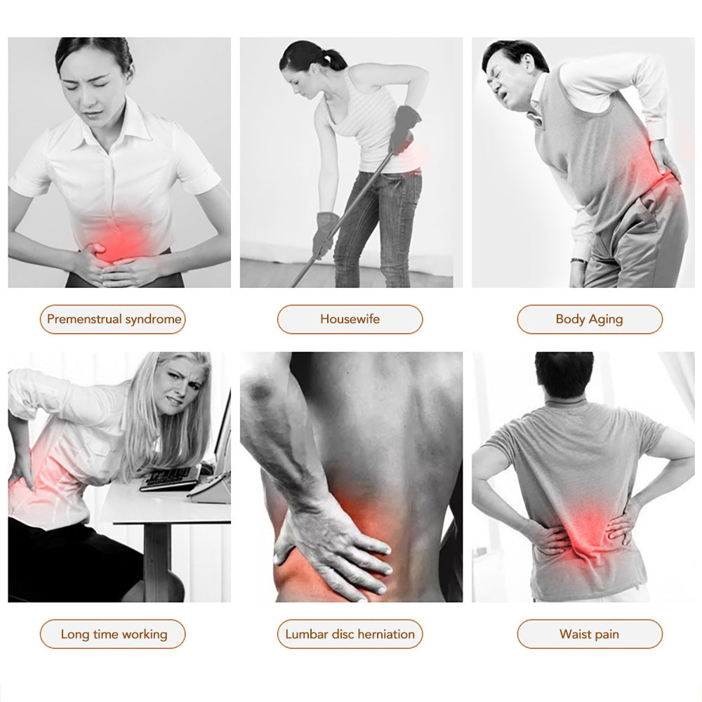 Heating Lumbar Massage Belt