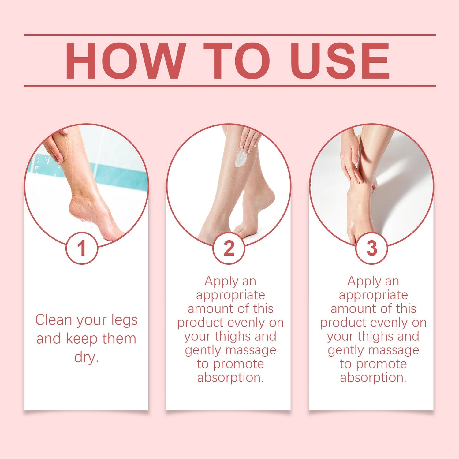 Herbal Leg Care Cream, Pamper And Massage Leg Skin To Relieve Leg Discomfort Daily Care Cream
