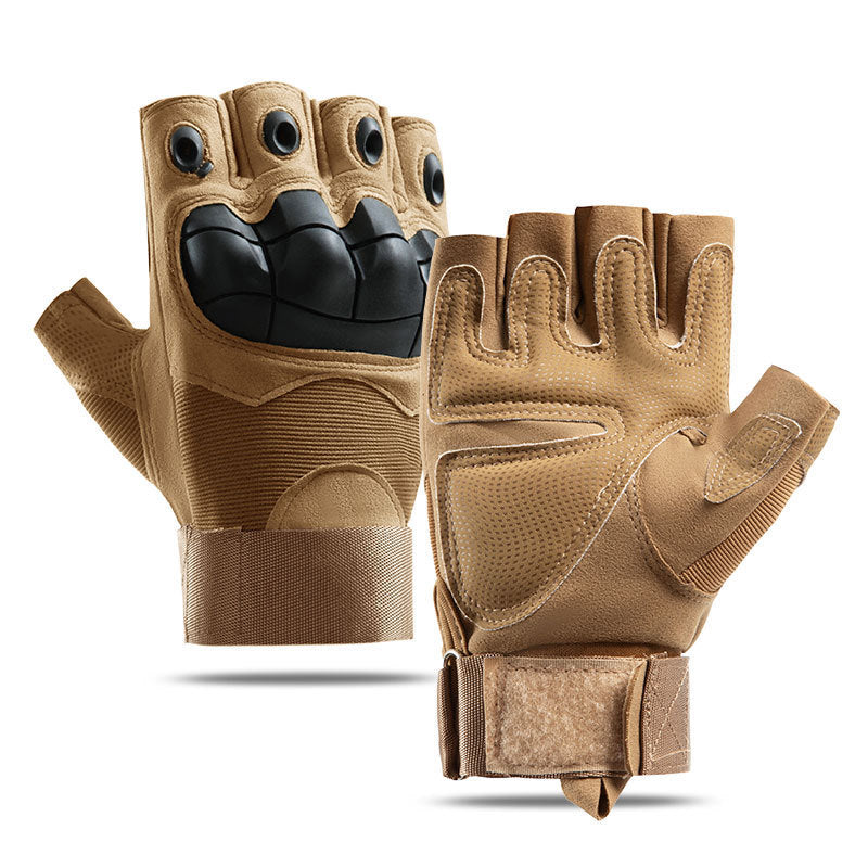 Tactical half-finger gloves men&