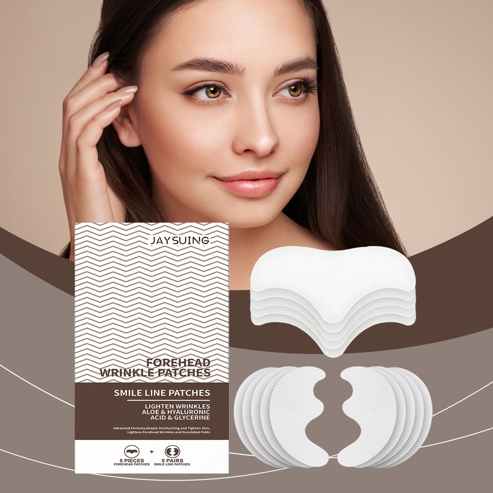 Forehead Smile Patch For Reducing Facial Wrinkles And Firming Skin Care Patch